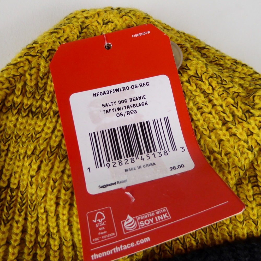 North Face Salty Dog Hat & Fleece Glove Bundle NWT - Picture 4 of 13